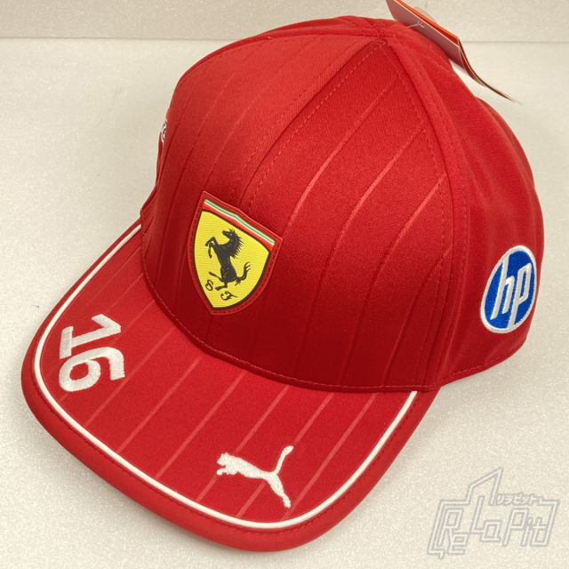 【ReLaPit古着販売】【宅急便発送】フェラーリ ルクレール キャップ 袋入り新品タグ付