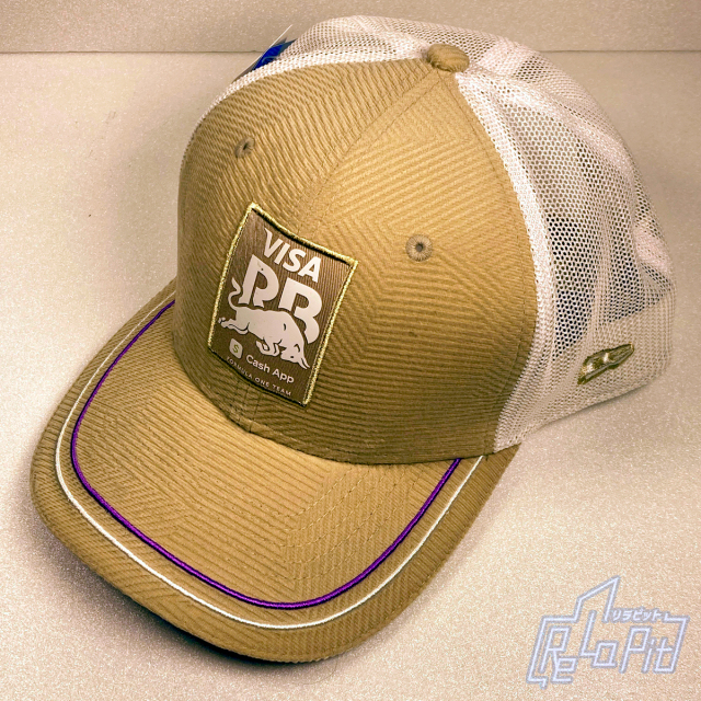 【ReLaPit古着販売】【宅急便発送】レーシングブルズ キャップ マイアミGP (クリーム色) 新品タグ付 Type B