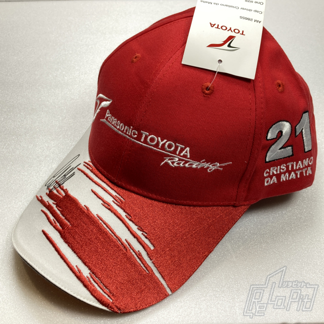 【ReLaPit委託販売】【宅急便発送】312 C.ダマッタ直筆サイン入　TOYOTA時代　市販品キャップ