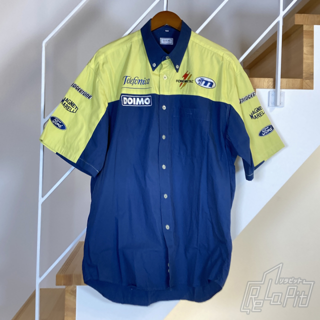 【ReLaPit古着販売】【メール便発送】ミナルディ 2000年 ピットシャツ XL チーム支給品 USED