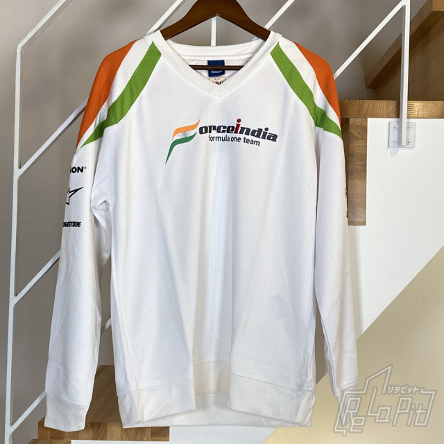 【ReLaPit古着販売】【メール便発送】フォースインディアF1チーム 2009年 チームシャツ XL チーム支給品　新品タグ付