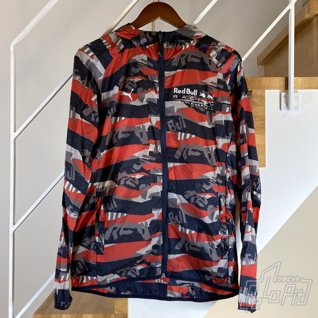 【ReLaPit古着販売】【宅急便発送】プーマ レッドブル レーシング ウィンドブレーカー ネイビー×レッド サイズ:S