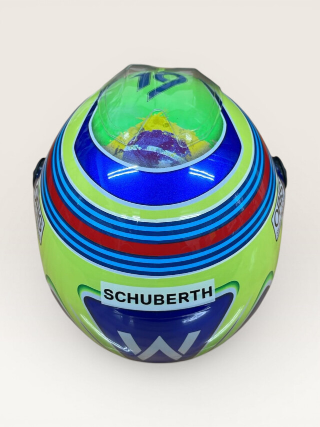 F.マッサ 直筆サイン入り Schuberth ウィリアムズ マルティニ