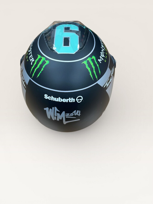 N.ロズベルグ 直筆サイン入り Schuberth メルセデスAMG ペトロナス
