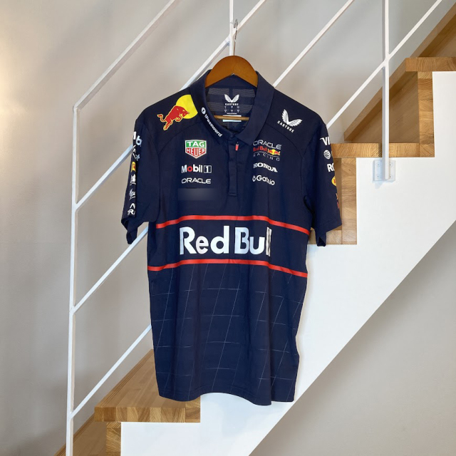レッドブル レーシング 2025 支給品 チームTシャツ Lサイズ USED F1