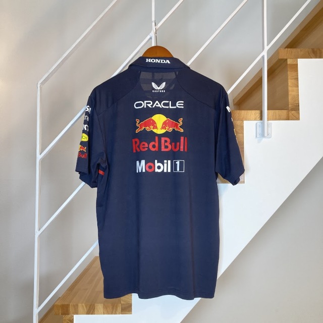 レッドブル・レーシング 支給品サイクルジャージ レッドブル レーシング 2025 支給品 チームTシャツ Lサイズ USED F1