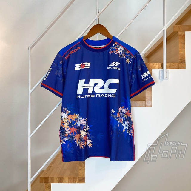 【ReLaPit古着販売】【メール便発送】ホンダ HRC 角田裕毅コラボTシャツ サイズS