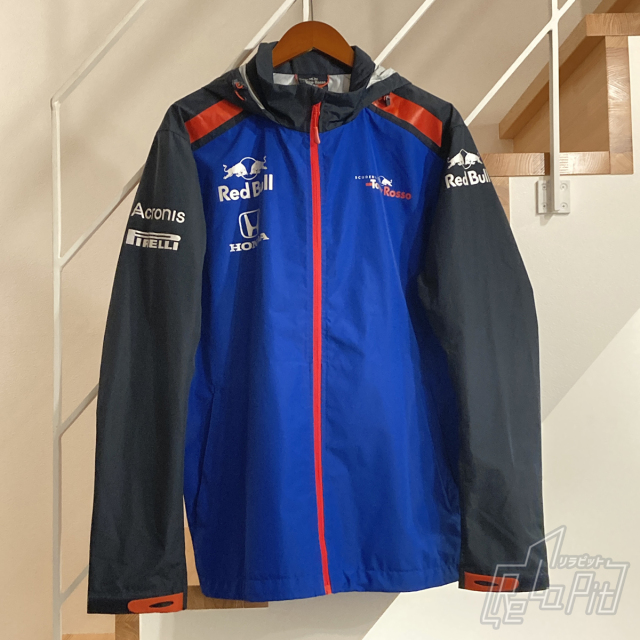 【ReLaPit古着販売】【宅急便発送】トロロッソ ホンダ ウィンドブレーカー ジャケット ブルー サイズL