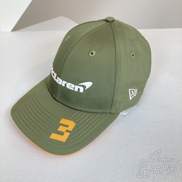 【ReLaPit古着販売】【宅急便発送】マクラーレン F1 ダニエル・リカルド ドライバーズ キャップ カーキ