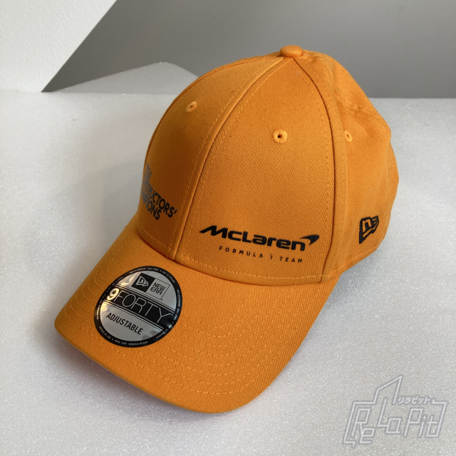 【ReLaPit古着販売】【宅急便発送】マクラーレン F1 2024 コンストラクターズ チャンピオン キャップ オレンジ