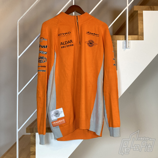 【ReLaPit古着販売】【宅急便発送】スパイカーF１チーム セーター チーム支給品 サイズXXL