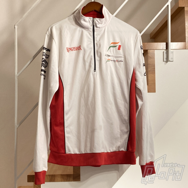 【ReLaPit古着販売】【宅急便発送】フォースインディア ZIPスウェット XLサイズ 支給品