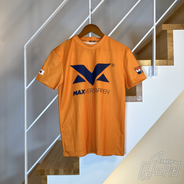 【ReLaPit古着販売】【メール便発送】マックス・フェルスタッペン 2019 日本限定 Tシャツ オレンジ サイズS
