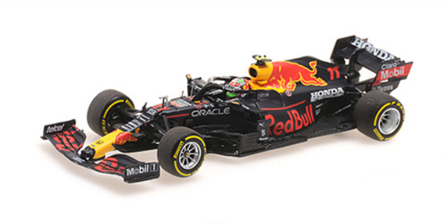 【アウトレットセール】ミニチャンプス 1/43 レッドブル ホンダ RB16B S.ペレス メキシコGP 2021