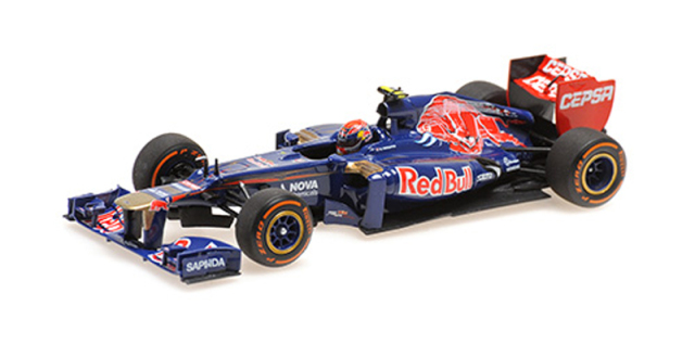 ミニチャンプス 417149933 1/43 トロロッソ STR9 M.フェルスタッペン アドリア F1 ファーストテスト 2014.9.1