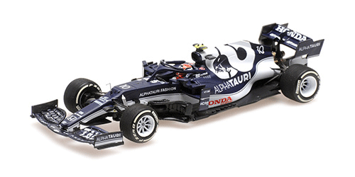 【アウトレットセール】ミニチャンプス 1/43 アルファタウリホンダ AT02 P.ガスリー アゼルバイジャンGP 2021 3位