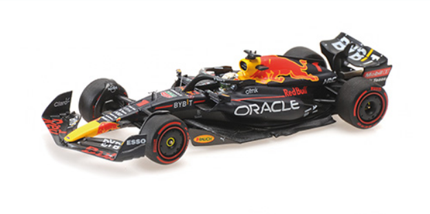 ミニチャンプス 1/43 レッドブル RB18 M.フェルスタッペン ベルギーGP 2022 ウィナー  