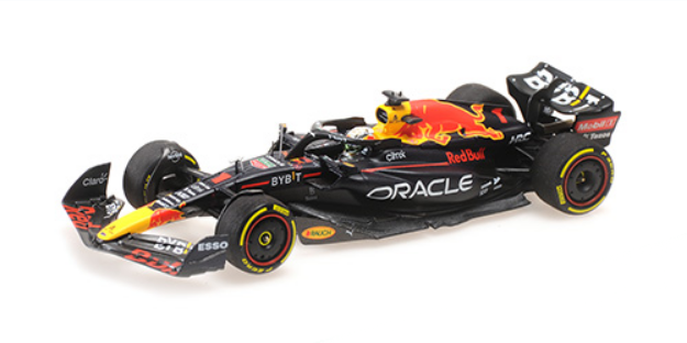 ミニチャンプス 1/43 レッドブル RB18 M.フェルスタッペン イタリアGP 2022 ウィナー  