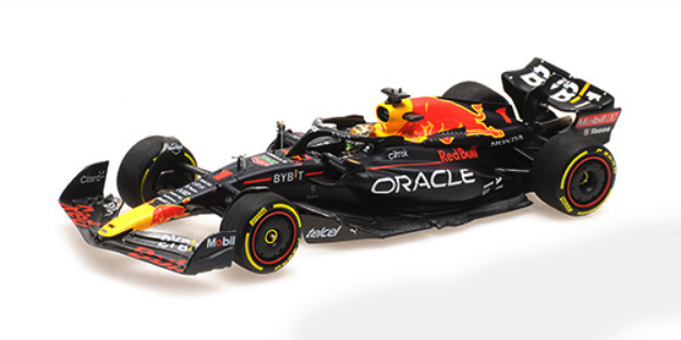 【アウトレットセール】ミニチャンプス 1/43 レッドブル RB18 M.フェルスタッペン メキシコGP 2022 ウィナー