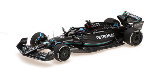 【アウトレットセール】ミニチャンプス 1/43 メルセデス F1 W14 G.ラッセル オーストラリアGP 2023