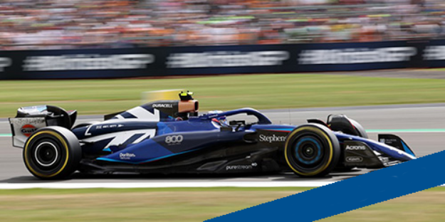 【アウトレットセール】ミニチャンプス 1/43 ウィリアムズ FW45 L.サージェント イギリスGP 2023 ウィリアムズ GP参戦800戦仕様