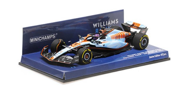 ミニチャンプス 1/43 ウィリアムズ FW45 A.アルボン
