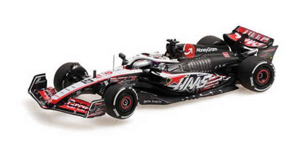 ミニチャンプス 1/43 ハース F1 チーム VF-23 K.マグヌッセン オースティンGP 2023