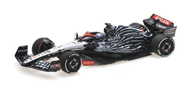 ミニチャンプス 1/43 アルファタウリ AT04 D.リカルド ラスベガスGP 2023 
