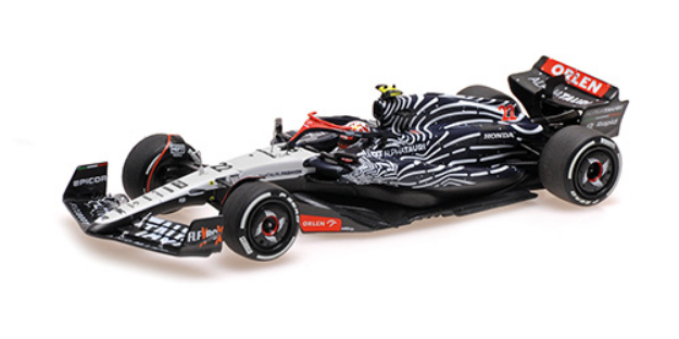ミニチャンプス 1/43 アルファタウリ AT04 角田裕毅 ラスベガスGP 2023 