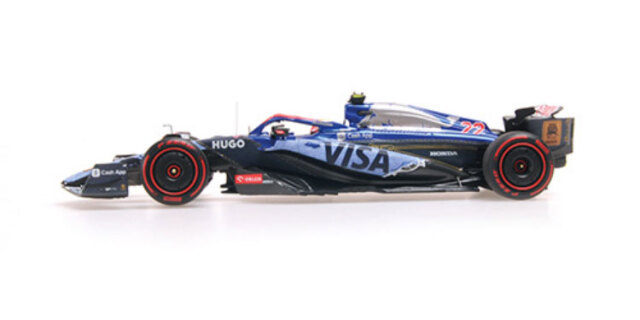 ミニチャンプス 1/43 ビザキャッシュアップ RB F1 VCARB01 角田裕毅