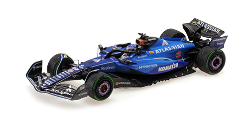 ミニチャンプス 1/43 ウィリアムズ FW47 A.アルボン オーストラリアGP 2025