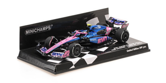 ミニチャンプス 1/43 アルピーヌ F1チーム A525 J.ドゥーハン 中国GP