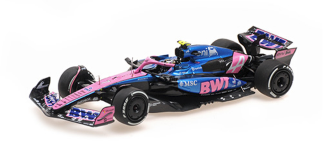 ミニチャンプス 1/43 アルピーヌ F1チーム A525 J.ドゥーハン 中国GP