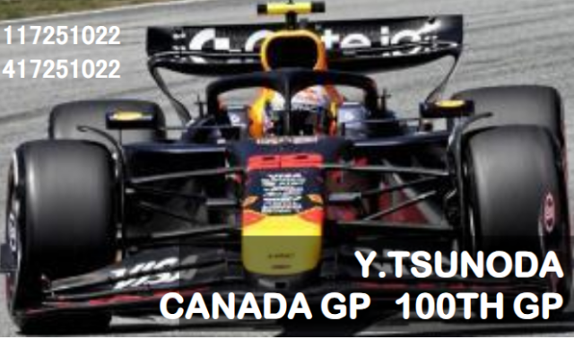 角田裕毅 サイン入りポストカード レッドブル・ホンダ 角田裕毅選手のマシンもデザインされた『F1速報日本GP号』事前
