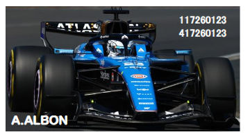 【ミニチャンプス(417260123)ご予約商品4/29締切】1/43 ウィリアムズ FW48 A.アルボン オーストラリアGP 2026 予価：税込￥19250