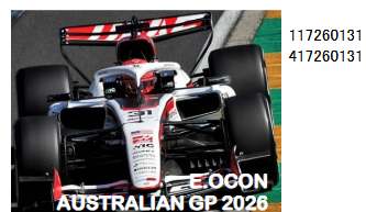 【ミニチャンプス(417260131)ご予約商品4/29締切】1/43 TGR ハース VF-26 E.オコン オーストラリアGP 2026 予価：税込￥19250