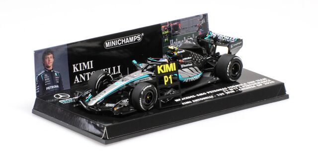 ミニチャンプス 417260212 1/43 メルセデス W17 K.アントネッリ 2026年中国GP 優勝 ピットボード付 No.12
