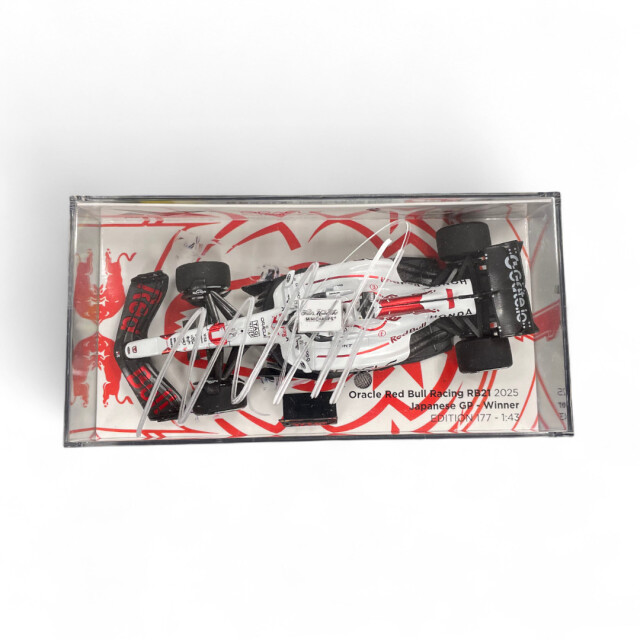 M.フェルスタッペン 直筆サイン入 1/43 MV別注 ミニチャンプス