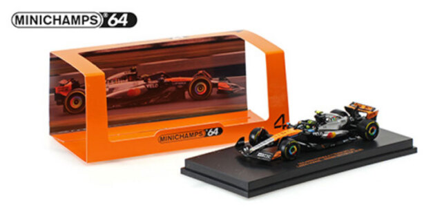ミニチャンプス 1/64 マクラーレン MCL39 L.ノリス イギリスGP 2025