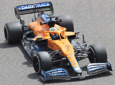 【アウトレットセール】ミニチャンプス 1/43 マクラーレン MCL35M D.リカルド バーレーンGP 2021