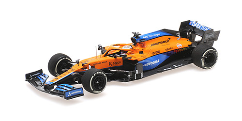 【アウトレットセール】ミニチャンプス 1/43 マクラーレン MCL35M D.リカルド フランスGP 2021