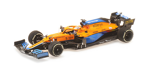 【アウトレットセール】ミニチャンプス 1/43 マクラーレン MCL35M D.リカルド イタリアGP 2021 ウィナー