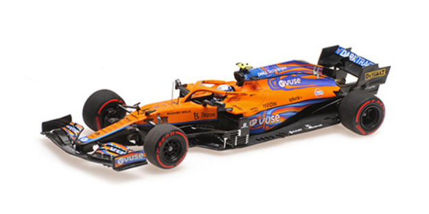 【2025イギリスGPポイントUPフェアー】対象商品 ミニチャンプス 1/43 マクラーレン MCL35M L.ノリス アブダビGP 2021