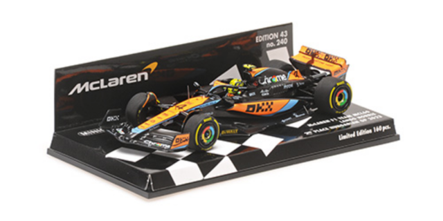 ミニチャンプス 1/43 マクラーレン MCL60 L.ノリス ハンガリーGP
