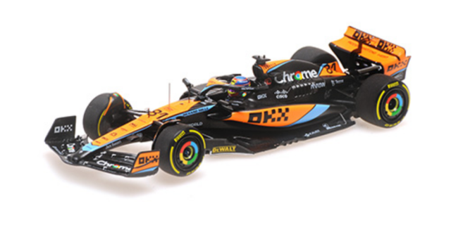 ミニチャンプス 1/43 マクラーレン MCL60 O.ピアストリ ハンガリーGP 2023