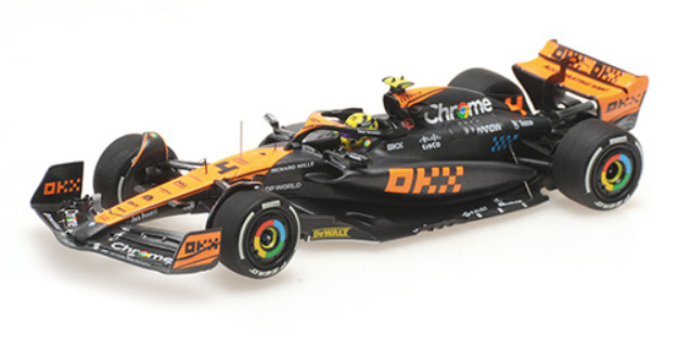 【2025イギリスGPポイントUPフェアー】対象商品 ミニチャンプス 1/43 マクラーレン F1 チーム MCL60 L.ノリス 日本GP 2023 2位
