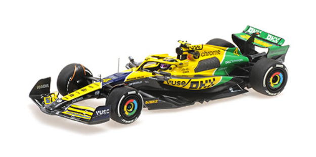 【2025イギリスGPポイントUPフェアー】対象商品 ミニチャンプス 1/43 マクラーレン F1 チーム MCL38 L.ノリス モナコGP 2024