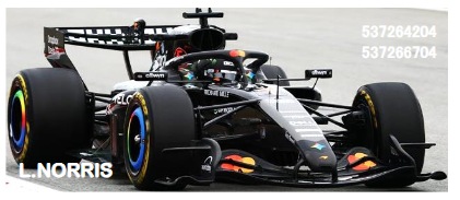 【ミニチャンプス(537264204)ご予約商品4/29締切】1/18 マクラーレン MCL40 L.ノリス 2026 テストバージョン 予価：税込￥46200