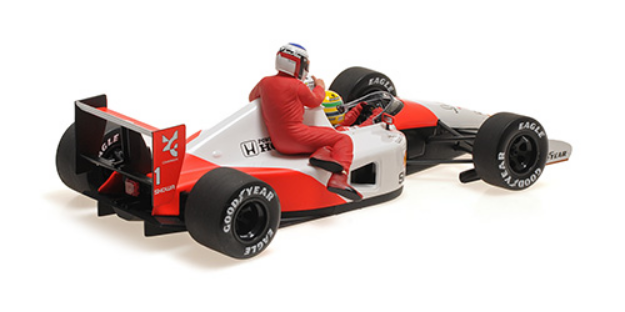ミニチャンプス 1/18 マクラーレン ホンダ MP4/6 A.セナ