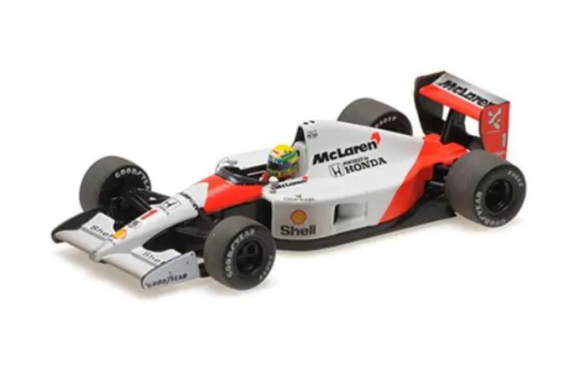 ミニチャンプス 1/43 マクラーレン ホンダ MP4/6 A.セナ 1991 ワールド 